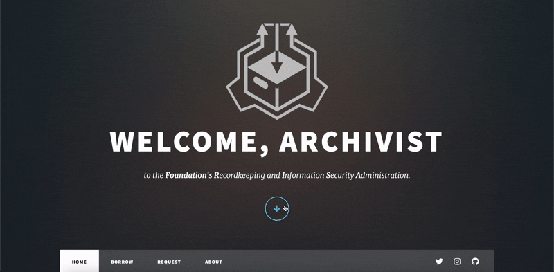 SCP Foundation Self-Archiving Project